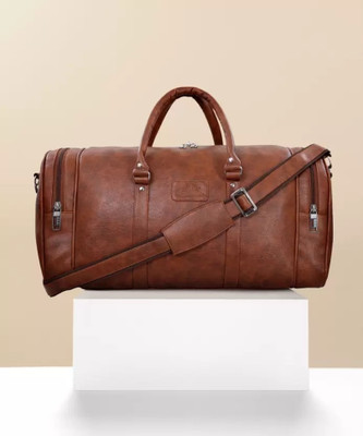Leather World Duffel Bag Luggage Travel Bag Duffel Without Wheels