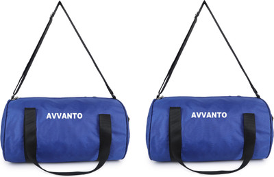 AVVANTO Polyester Sports Gym Bag And Travel With Shoulder Strap for Men and Women Pack-2 Gym Duffel Bag