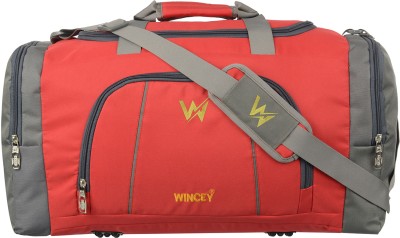 (Expandable) 55 L Hand Duffel Bag - WINCEYLUGG003 - Red, Red - Large Capacity Duffel Without Wheels