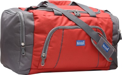 Rozen (Expandable) 60 Liters 22 inch Red Heavy Dutty Travel Luggage Bag Duffel Without Wheels