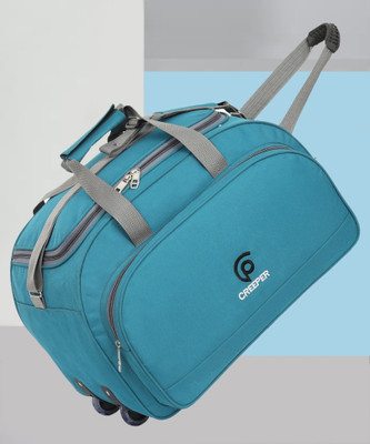 CREEPER (Expandable) Duffle Wheeler Bag for Travel | 2 Wheel Luggage Bag with Adjustable Handle Duffel With Wheels (Strolley)