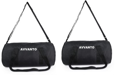 AVVANTO Polyester Sports Gym Bag And Travel With Shoulder Strap for Men and Women Pack-2 Gym Duffel Bag