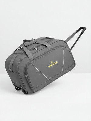 WROGN (Expandable) Premium Unisex Laguauge Bag For Tour & Travel Duffel With Wheels (Strolley)