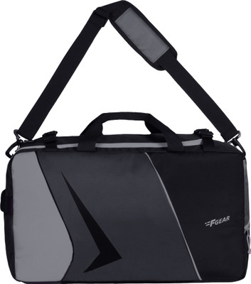 F Gear Marco Grey Black Duffel Without Wheels