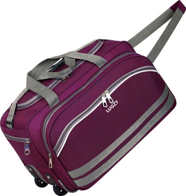 LUGZY (Expandable) TOR2-PURPLE_16 Duffel With Wheels (Strolley)