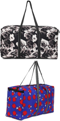 Turtulsgroup Beautiful Travel Bag Woman & Girls Big Size Side Extra Pocket Duffel Without Wheels