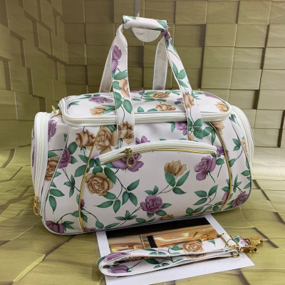 Haya FLORAL PRINT TRAVEL BAG-5 Duffel Without Wheels