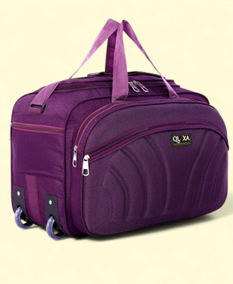 QLEXA (Expandable) A1-FLR-PL-001 Duffel With Wheels (Strolley)