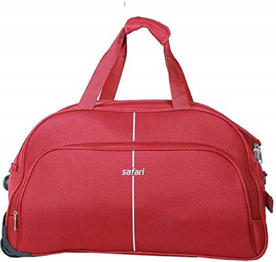 SAFARI Pulse Duffle on Wheel 55 cm (Red) Duffel With Wheels (Strolley)