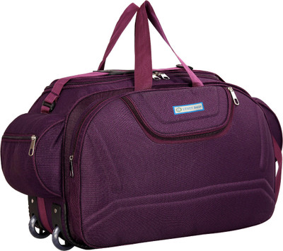 LUGZY (Expandable) M-PURPLE_14 Duffel With Wheels (Strolley)