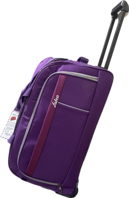 FBI-Fabco RUNNER DFL PURPLE Duffel With Wheels (Strolley)