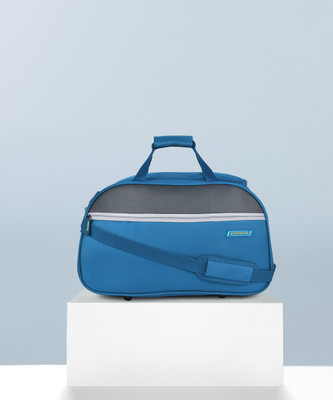 ARISTOCRAT Enigma 52 CM Polyester Softsided Cabin size 2Wheels Duffle Bag - Blue Duffel Without Wheels