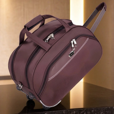 ReBuy (Expandable) Premium Luggage Travel Duffle Trolley bag Duffel With Wheels (Strolley)