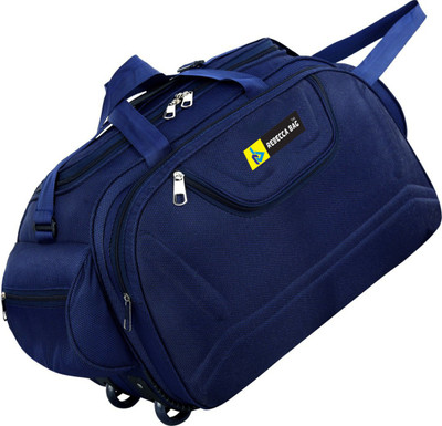 REBECCA (Expandable) 60L Strolley Duffel with wheels (56 Cm) Duffel With Wheels (Strolley)