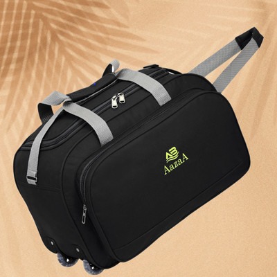 AAZAA (Expandable) Nice quality Travel bag with wheels Duffel With Wheels (Strolley)