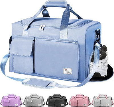 MODISH (Expandable) Gym bag 45L travel large capacity portable foldable bag, carry luggage Gym Duffel Bag