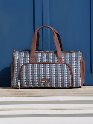 ZOUK Bombay Houndstooth Weekender Duffel Bag Duffel Without Wheels