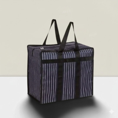 Akyiz (Expandable) Multipurpose Shopping Storage Grocery Bag Covers Zip Extra Large Pack Of 1 Duffel Without Wheels