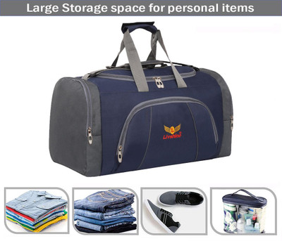 LivShine (Expandable) 55 L Hand Duffel Bag - Light Weight Travel Bag/Duffel Bag/ Dhol Bag/Multicolor. Duffel Without Wheels