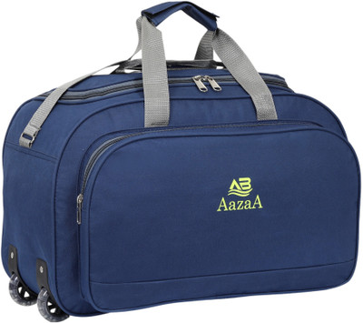 AAZAA (Expandable) Premium quality Travel bag with wheels Duffel With Wheels (Strolley)