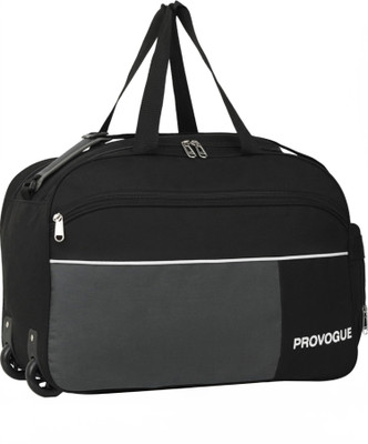 PROVOGUE (Expandable) Large 75L Capacity Exclusive Luggage Travel Duffel Bag With 2 Wheels Duffel With Wheels (Strolley)