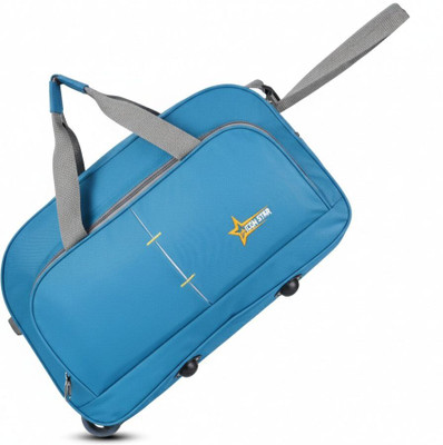 ICONSTAR (Expandable) Strolley Duffel Bag - Stylish Travel Duffel Luggage Wheel Bag Duffel With Wheels (Strolley)