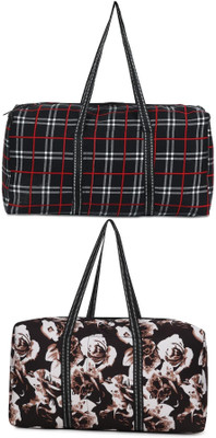 Turtulsgroup Beautiful Travel Bag Woman & Girls Big Size Side Extra Pocket Duffel Without Wheels