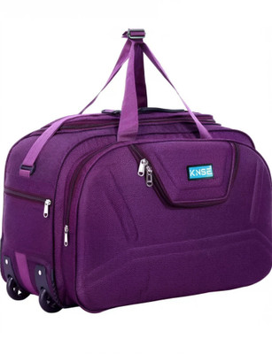 KNSE (Expandable) (Expandable) Luggage Travel with two wheels set of 1 pieces Duffel With Wheels (Strolley)