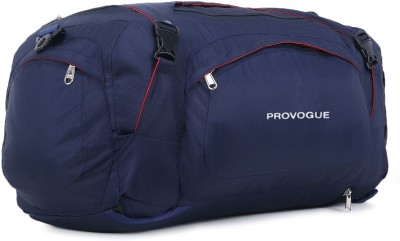 PROVOGUE (Expandable) Maxis Convertible (3-in-1)Duffel Backpack/Sports Bag with Shoulder Straps Duffel Without Wheels