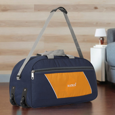Matsun (Expandable) Tuff And Havy Duty Luggage bag Duffle bag Travel bag Duffel With Wheels Duffel With Wheels (Strolley)