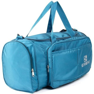 CIMONI Vegan Leather Duffle Bag Classy Design Travel Shoulder Crossbody Bag Duffel Without Wheels