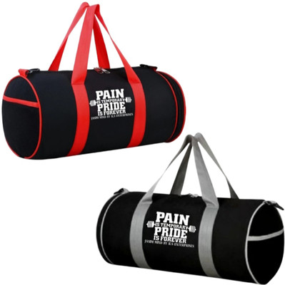 K.S ENTERPRISES (Expandable) Combo Of 2 Pcs Gym Duffel Bag And Gym Bag With Large Capacity Spots Bag Gym Duffel Bag