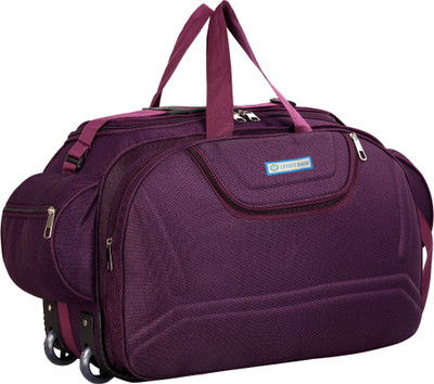 LUGZY (Expandable) M-PURPLE_10 Duffel With Wheels (Strolley)