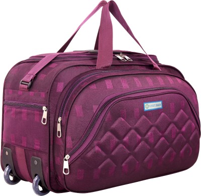 LUGZY (Expandable) A1-PURPLE_10 Duffel With Wheels (Strolley)