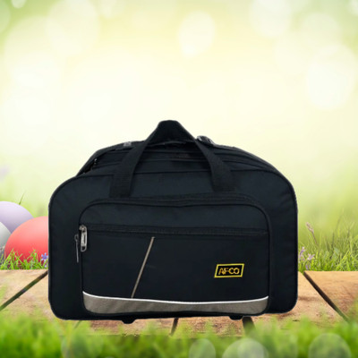 Afco Bags (Expandable) 45L Luggage duffle Bag For Men And Women Duffel With Wheels Duffel Without Wheels