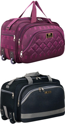 pryde (Expandable) @A4 & TOR1-BLACK_@ Duffel With Wheels (Strolley)
