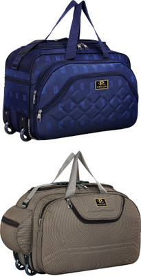 pryde (Expandable) @A3 & M-BROWN_@ Duffel With Wheels (Strolley)