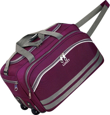 LUGZY (Expandable) TOR2-PURPLE_14 Duffel With Wheels (Strolley)