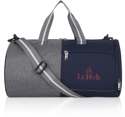Le Hub LEH-LHGB10-BLUEGRY-GYMBAG Gym Duffel Bag