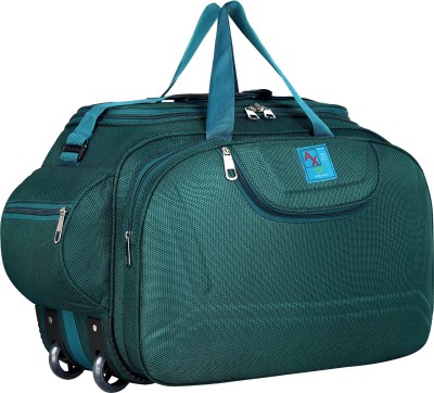 Axen (Expandable) 55 L Stylish Premium Quality Waterproof Duffel Bag for Men & Women Duffel With Wheels (Strolley)