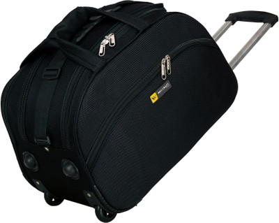 WAYCRAFT (Expandable) 65 Ltr Strolley Duffel Bag Travel Duffel Bag with Wheels for Men and Women Duffel With Wheels (Strolley)