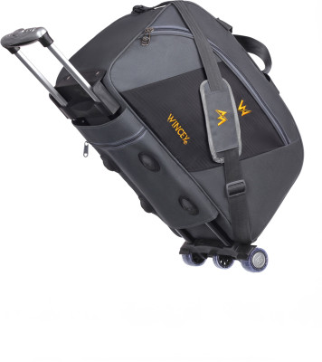 Wincey (Expandable) MEDIUM CHECK - IN LUGGAGE WITH HIGH QUALITY SUPER PREMIUM Duffel With Wheels (Strolley)