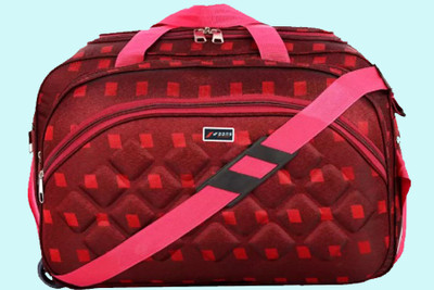 Poruvok (Expandable) EXPANDABLE DUFFEL BAG - MEN & WOMEN WITH ZIP CLOSURE DUFFEL BAG Duffel With Wheels (Strolley)