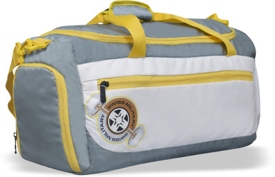 SWISS MILITARY Athletic Pro Soft Duffle Bag 27L Travel Gym Bag, Separate Shoe Compartment Gym Duffel Bag