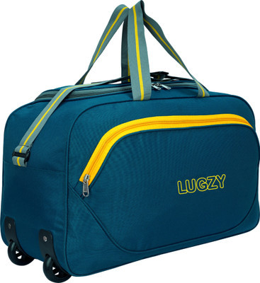 LUGZY (Expandable) WRG2-GREEN_18 Duffel With Wheels (Strolley)