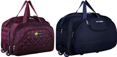 REBECCA 20 inch/50 cm (Expandable) Effortless style meets practicality in our duffel bags. Duffel With Wheels (Strolley)