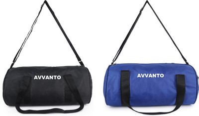 AVVANTO Polyester Sports Gym Bag And Travel With Shoulder Strap for Men and Women Pack-2 Gym Duffel Bag