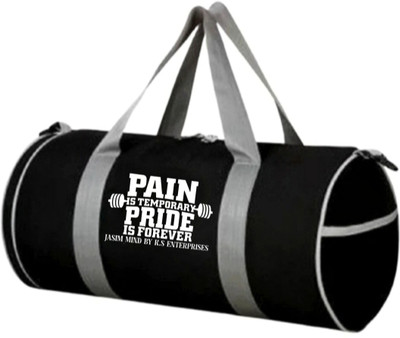 K.S ENTERPRISES (Expandable) premium quality sports bag with separate shoe compartment water resistant Gym Duffel Bag