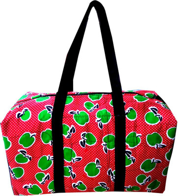 HD (Expandable) new_bag_Cloth small traveling printed duffle bag Duffel Without Wheels