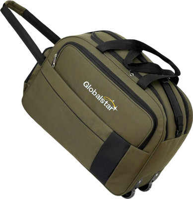 Globalstar (Expandable) 70 L Duffel Bag With Wheels Duffel Luggage Travelling Men & Women Travel Bags Duffel With Wheels (Strolley)